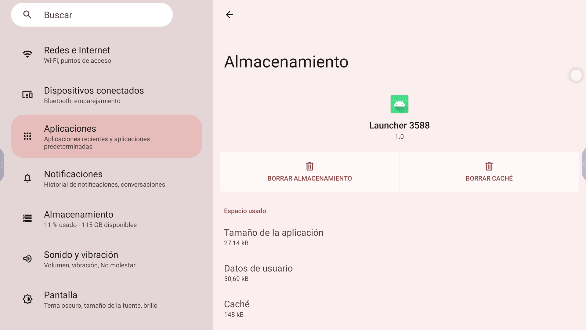 Almacenamiento